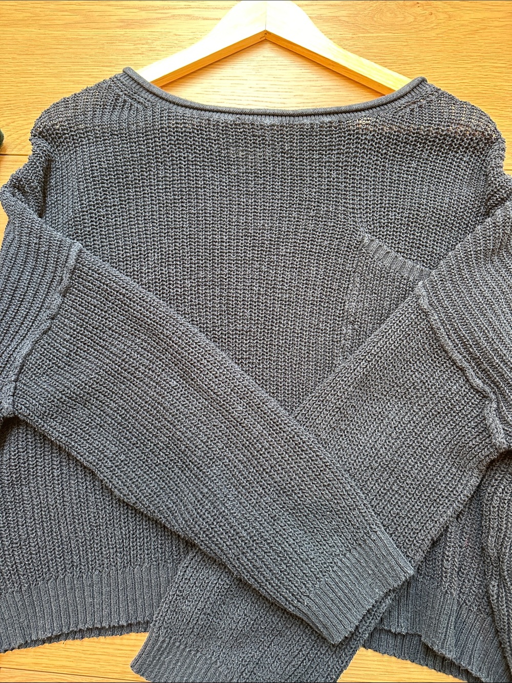 American Eagle Outfitters Navy Crewneck Sweater